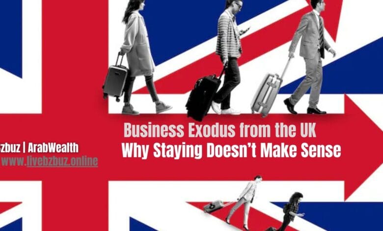 Business Exodus from the UK