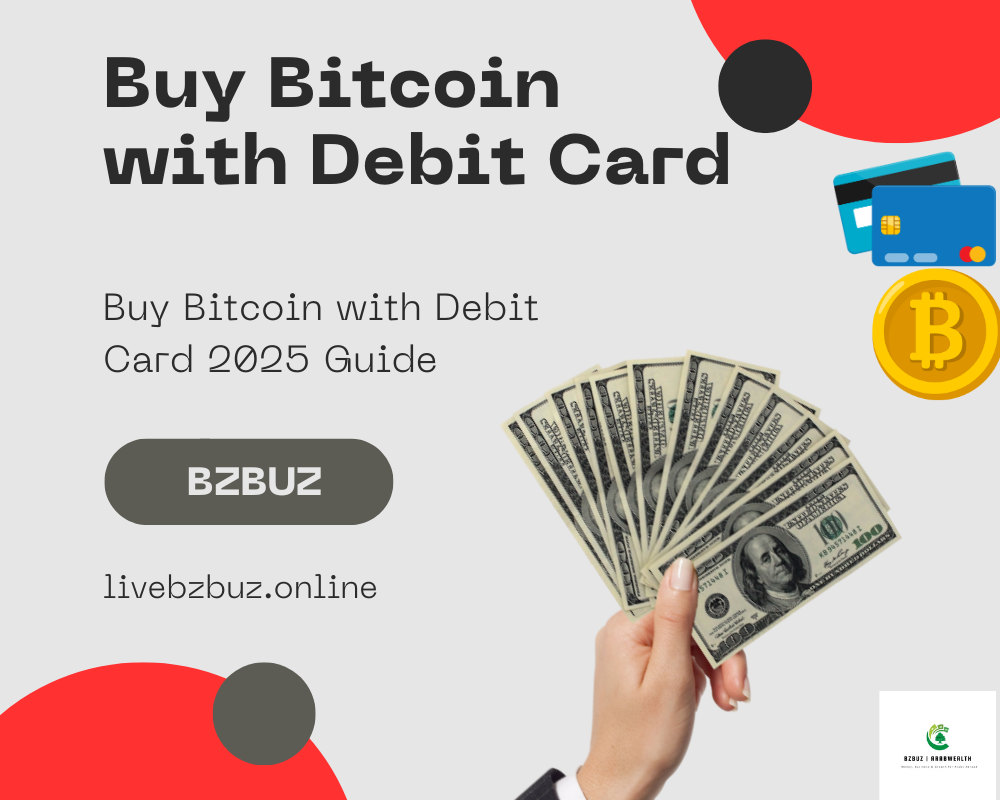 Buy Bitcoin with debit card instantly and safely
