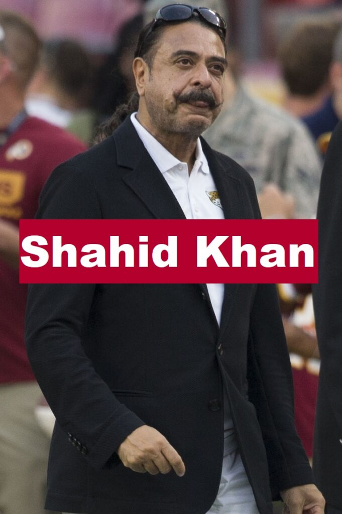 Pakistani-American billionaire Shahid Khan in 2025